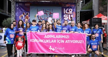 ULUDAĞ ELEKTRİK KOŞU TAKIMI, HAYALİM OKUL PROJESİ İÇİN KOŞTU